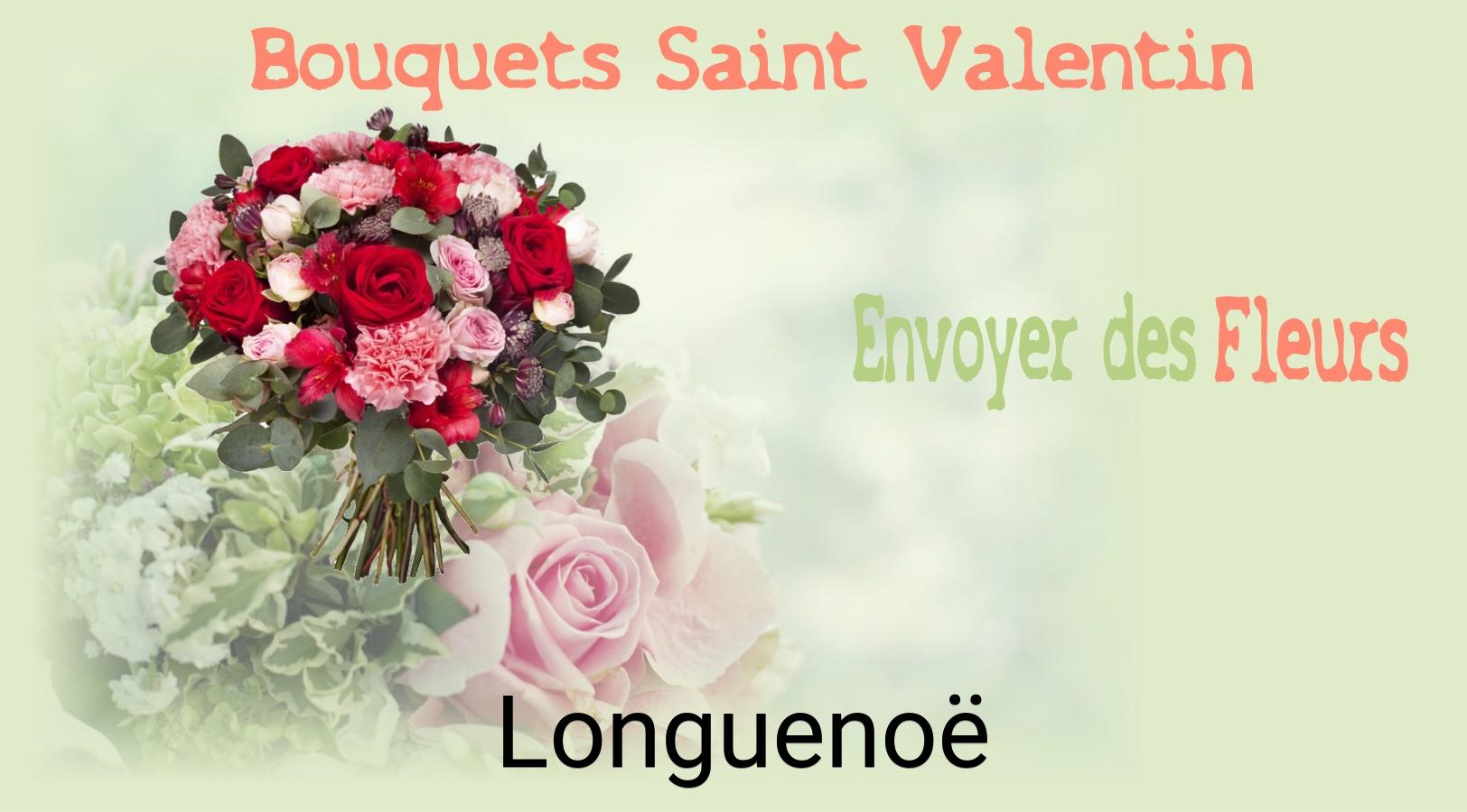 Roses de Saint-Valentin livrées à Longuenoë